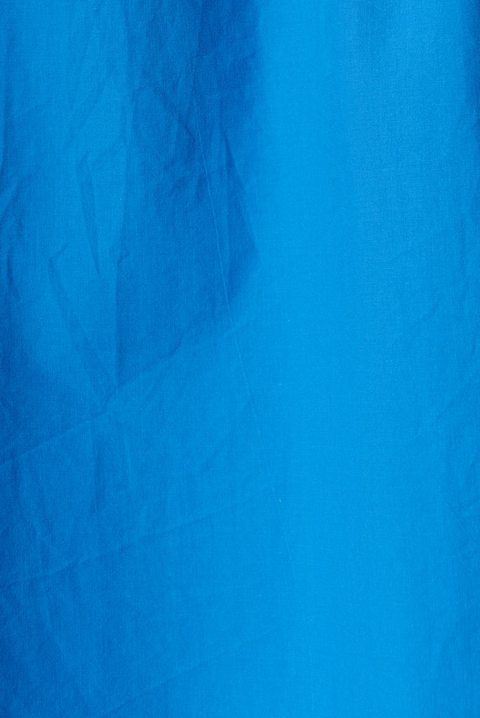 Olsen Smock Dress in Blue - fabric