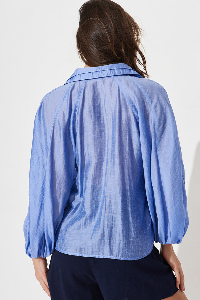 Rachele Shirt in Blue - back