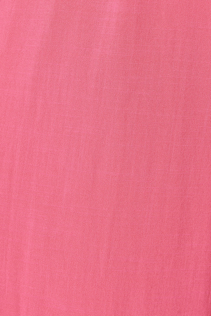 Jordane Jumpsuit In Pink - fabric