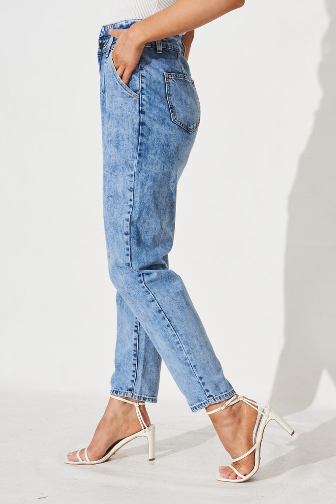 Brieanna Jeans In Light Wash - side