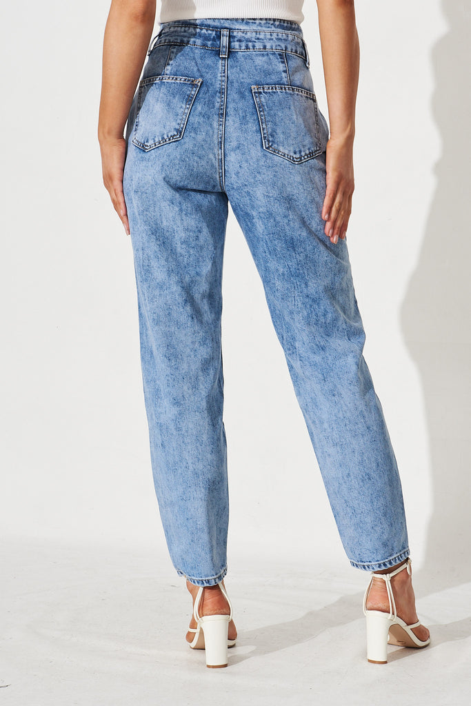 Brieanna Jeans In Light Wash - back