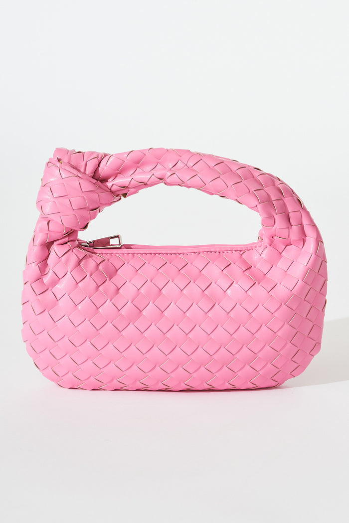 August + Delilah Monae Bag In Bubblegum Pink - front