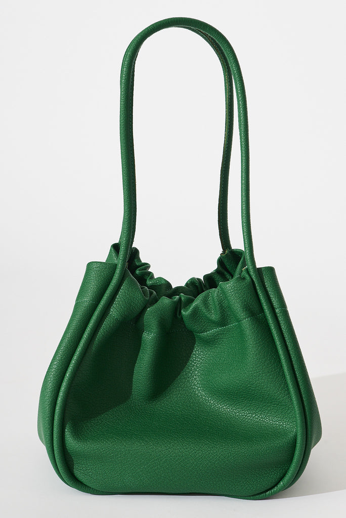 August + Delilah Norah Tote Bag In Green - side