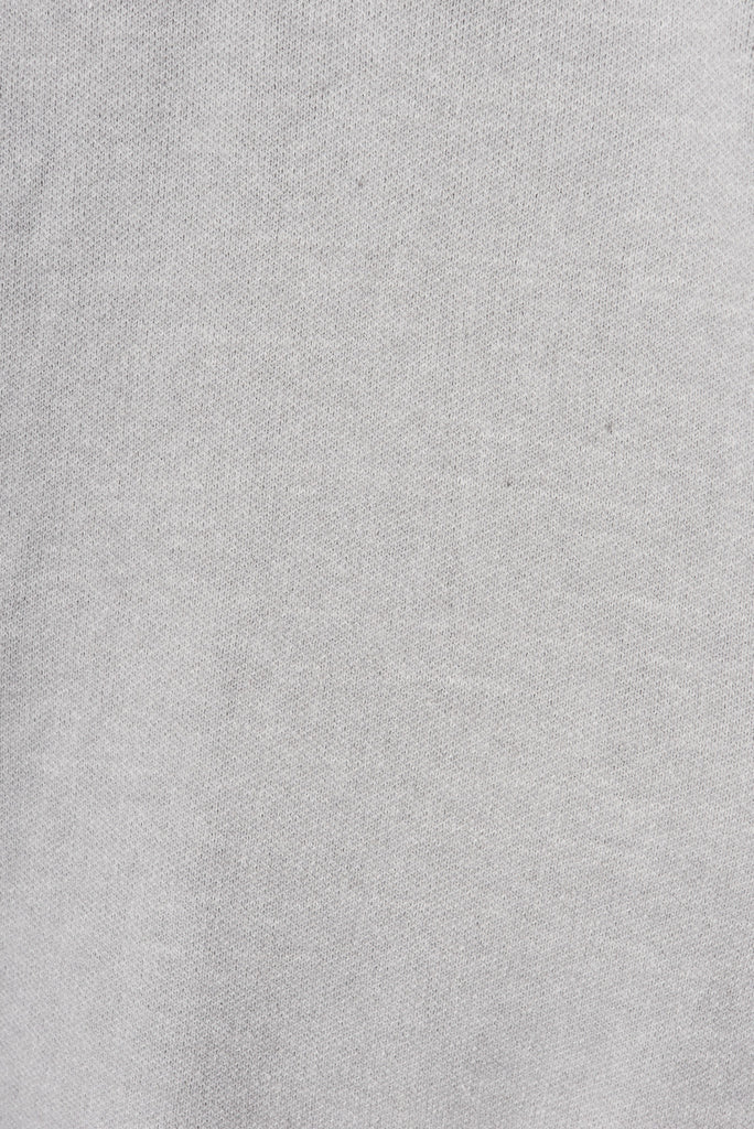 Marseille Knit Coatigan In Grey Wool Blend - fabric