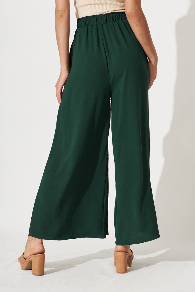 Page Pants In Emerald - back