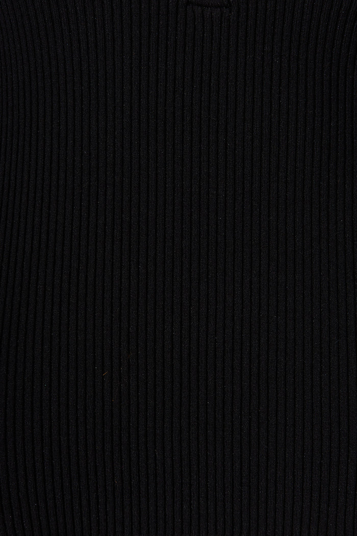 Dover Heights Knit In Black - fabric