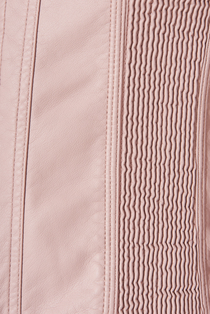 Stefany Jacket In Pink - fabric