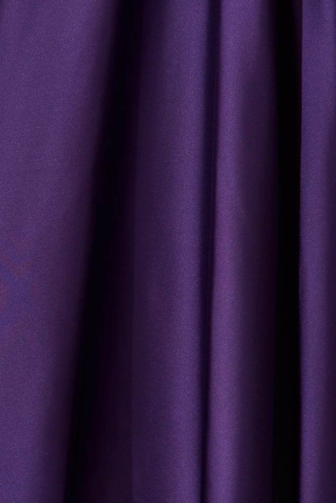 Helsinki Dress In Purple - fabric