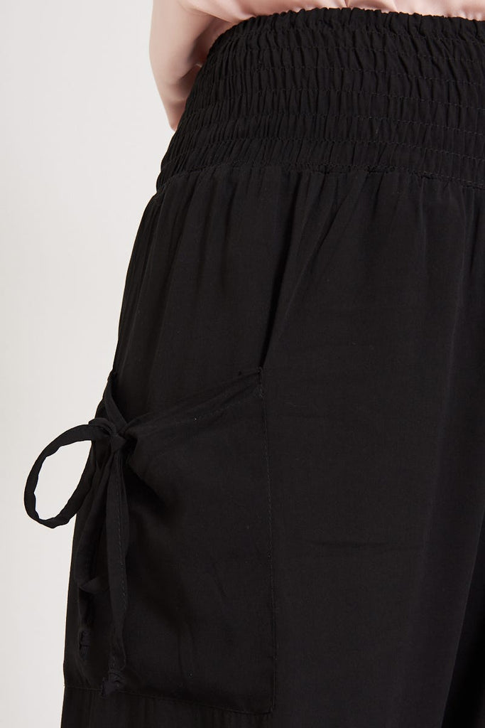 Gabby Lounge Pants In Black - detail