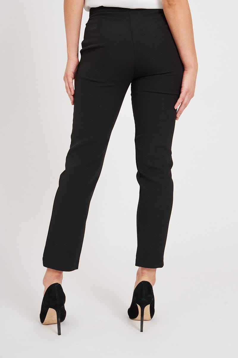 Tally Tapered Pants in Black – St Frock